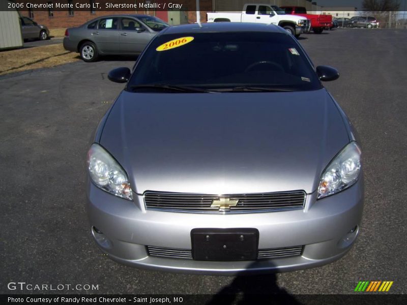 Silverstone Metallic / Gray 2006 Chevrolet Monte Carlo LT