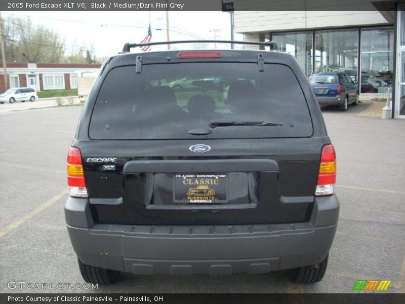 Black / Medium/Dark Flint Grey 2005 Ford Escape XLT V6