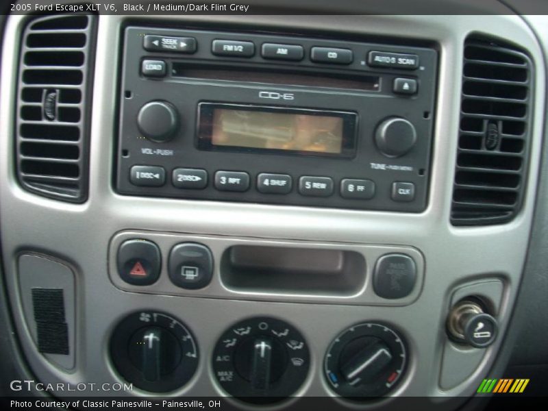 Black / Medium/Dark Flint Grey 2005 Ford Escape XLT V6