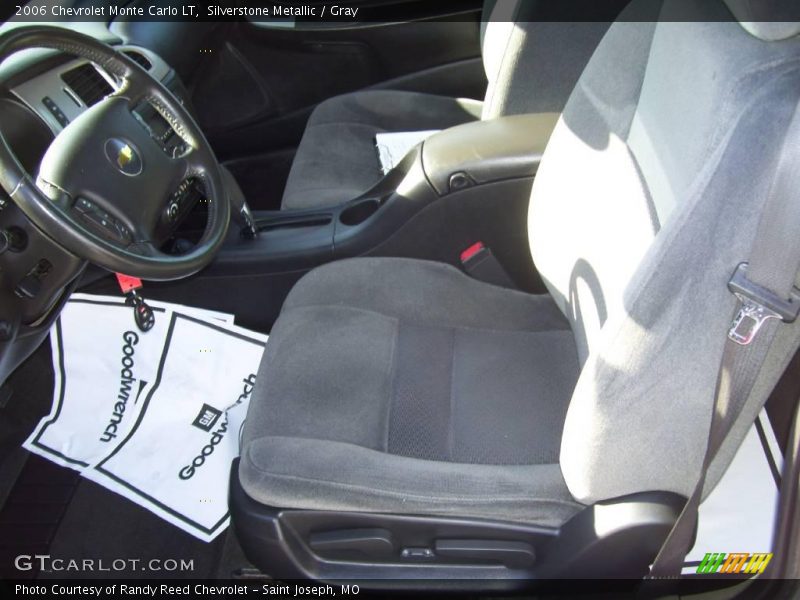 Silverstone Metallic / Gray 2006 Chevrolet Monte Carlo LT
