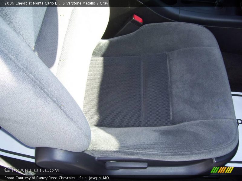 Silverstone Metallic / Gray 2006 Chevrolet Monte Carlo LT