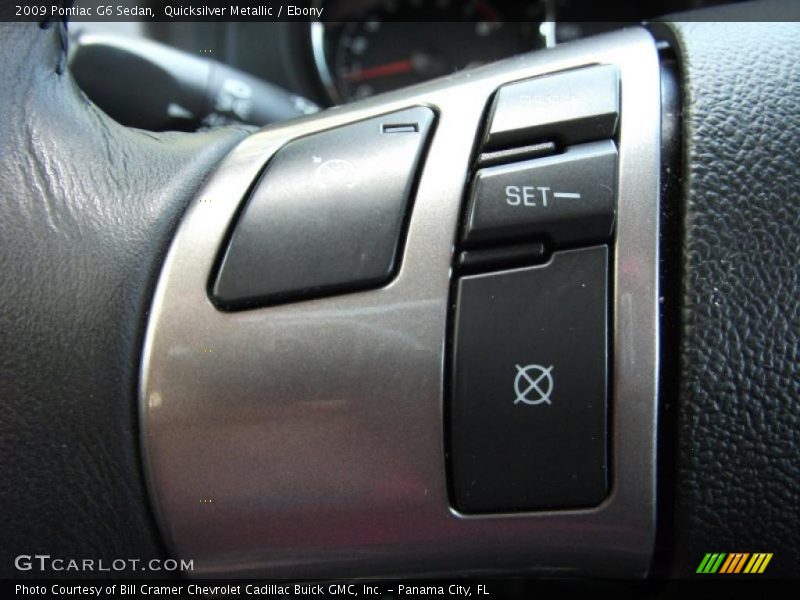 Quicksilver Metallic / Ebony 2009 Pontiac G6 Sedan