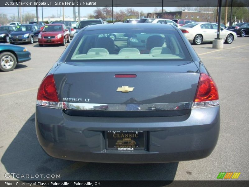 Slate Metallic / Neutral 2009 Chevrolet Impala LT