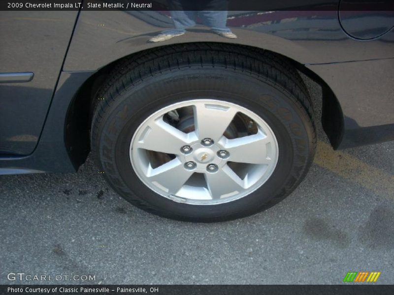 Slate Metallic / Neutral 2009 Chevrolet Impala LT