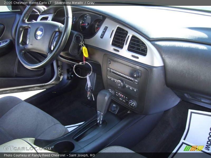 Silverstone Metallic / Gray 2006 Chevrolet Monte Carlo LT