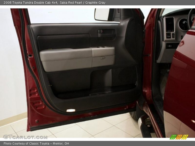 Salsa Red Pearl / Graphite Gray 2008 Toyota Tundra Double Cab 4x4