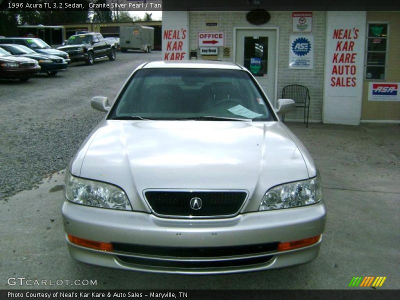 Granite Silver Pearl / Tan 1996 Acura TL 3.2 Sedan
