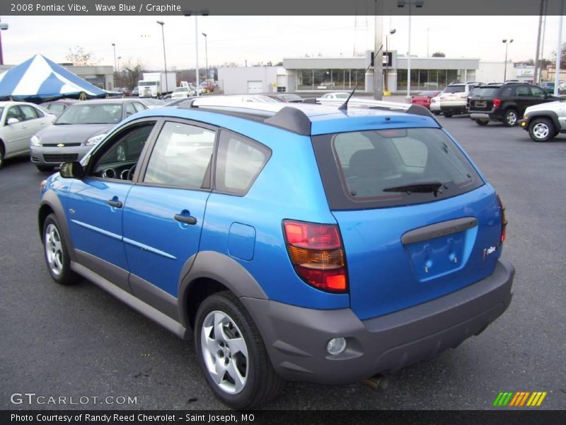 Wave Blue / Graphite 2008 Pontiac Vibe