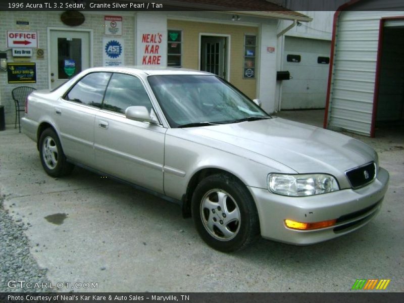 Granite Silver Pearl / Tan 1996 Acura TL 3.2 Sedan
