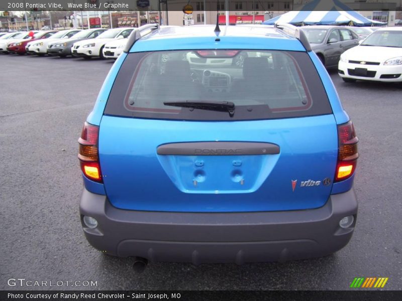 Wave Blue / Graphite 2008 Pontiac Vibe
