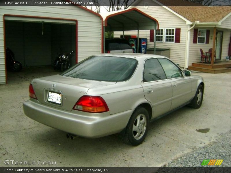 Granite Silver Pearl / Tan 1996 Acura TL 3.2 Sedan