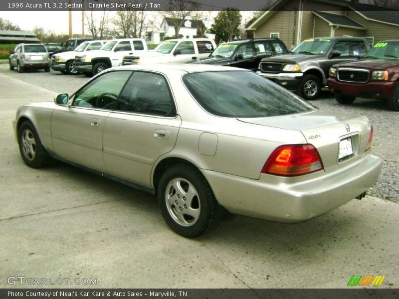 Granite Silver Pearl / Tan 1996 Acura TL 3.2 Sedan