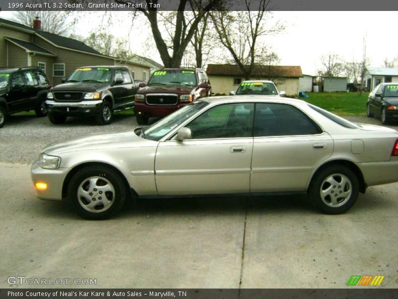 Granite Silver Pearl / Tan 1996 Acura TL 3.2 Sedan