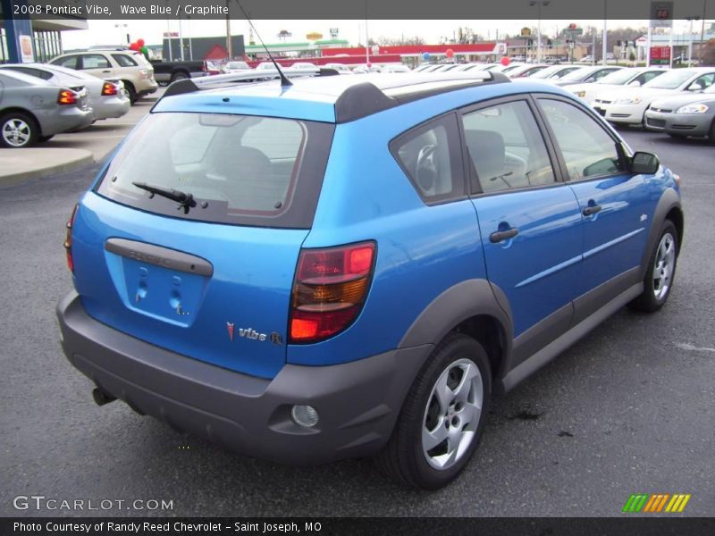 Wave Blue / Graphite 2008 Pontiac Vibe