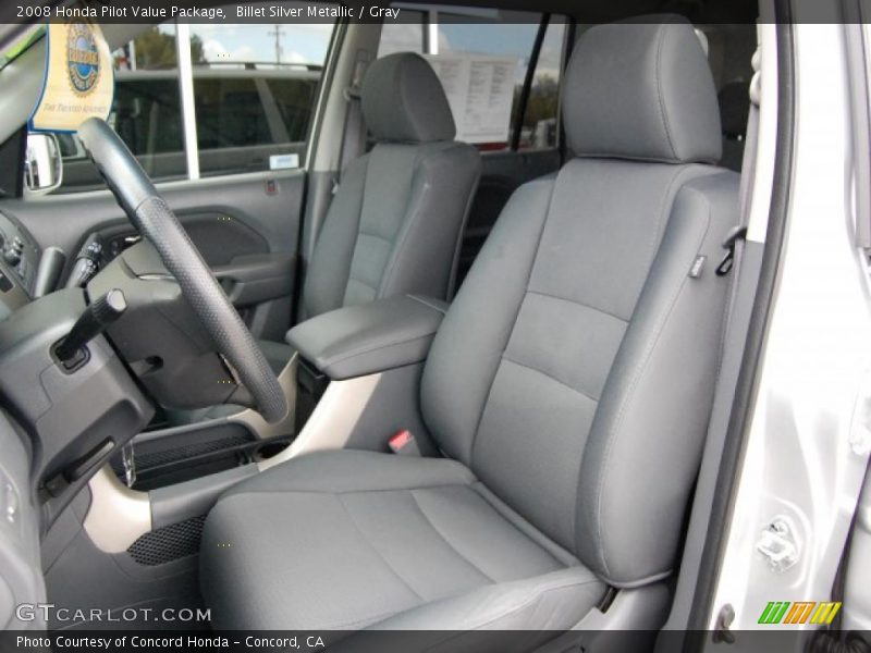Billet Silver Metallic / Gray 2008 Honda Pilot Value Package