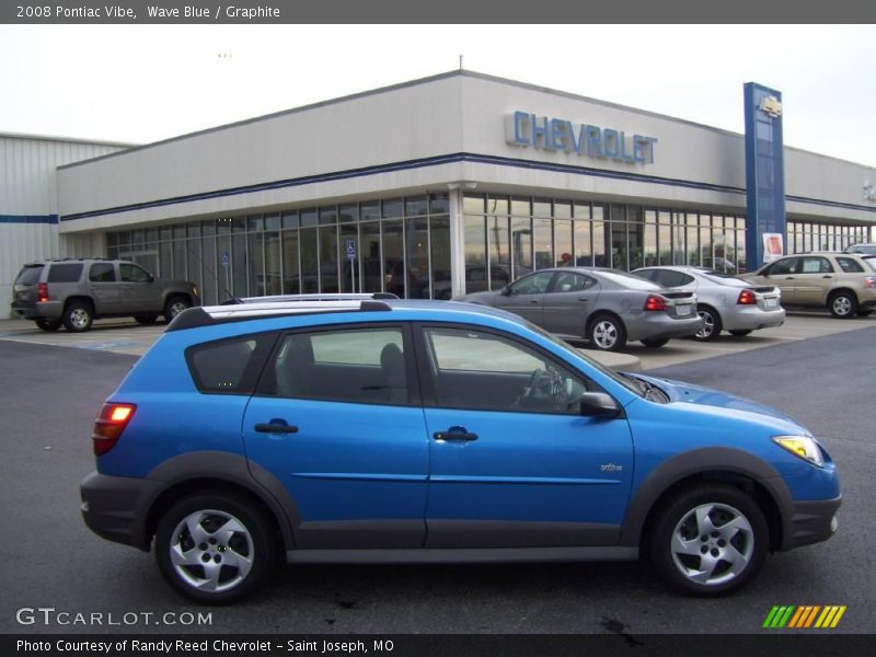 Wave Blue / Graphite 2008 Pontiac Vibe