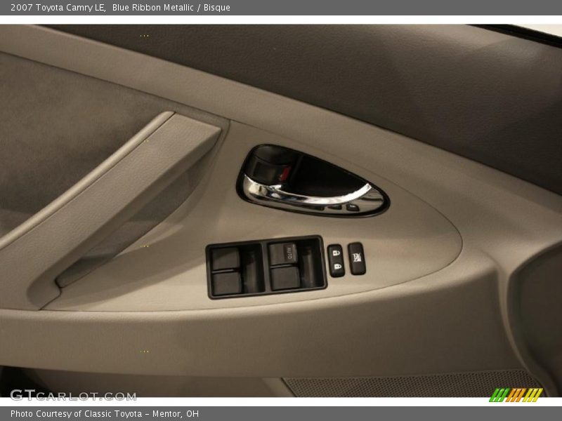 Blue Ribbon Metallic / Bisque 2007 Toyota Camry LE