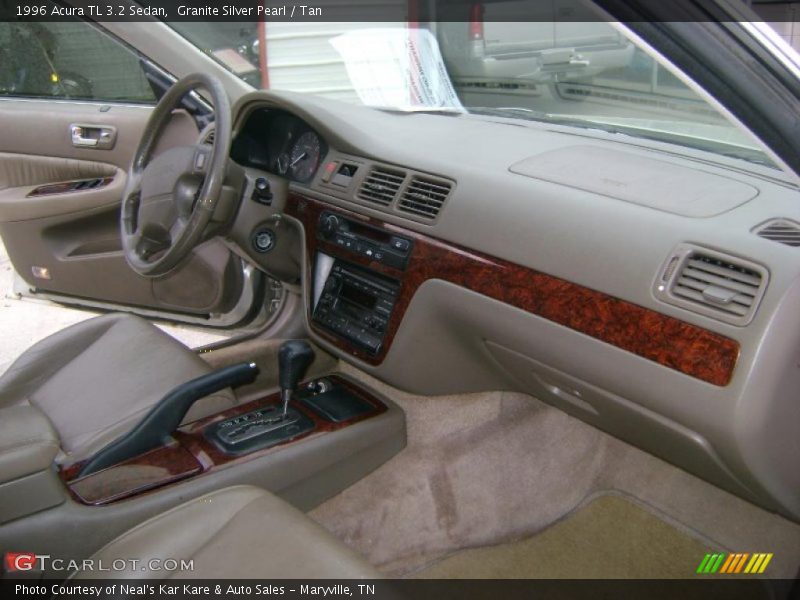 Granite Silver Pearl / Tan 1996 Acura TL 3.2 Sedan
