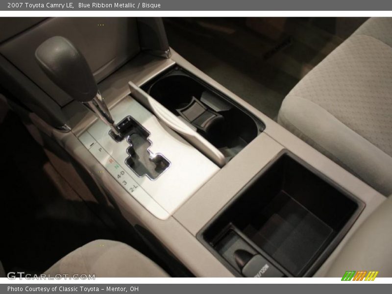 Blue Ribbon Metallic / Bisque 2007 Toyota Camry LE