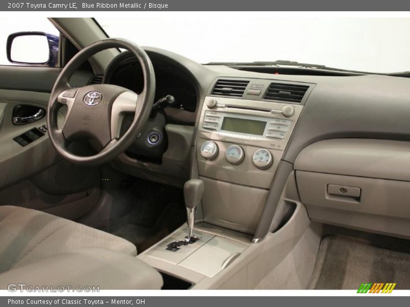 Blue Ribbon Metallic / Bisque 2007 Toyota Camry LE