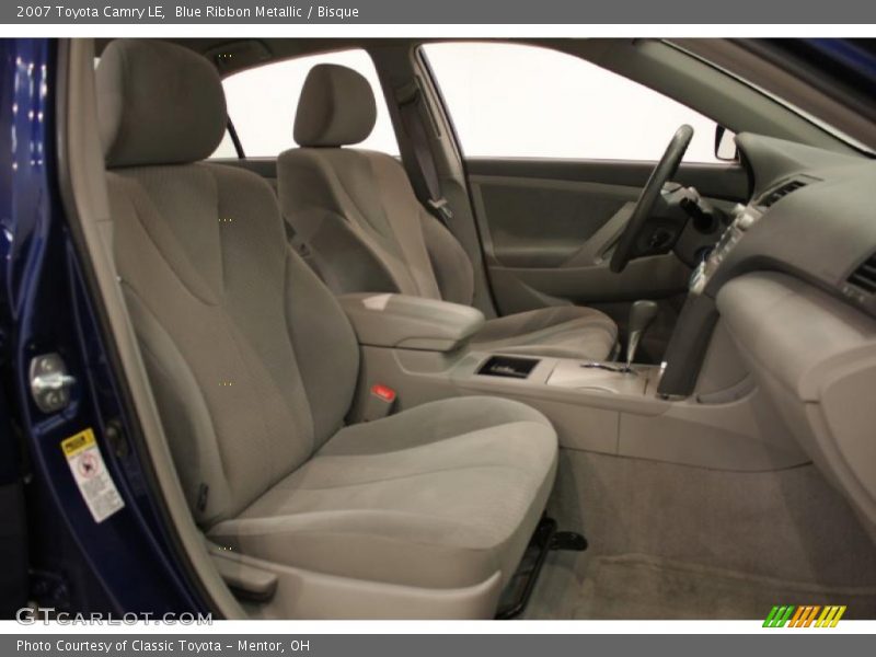 Blue Ribbon Metallic / Bisque 2007 Toyota Camry LE