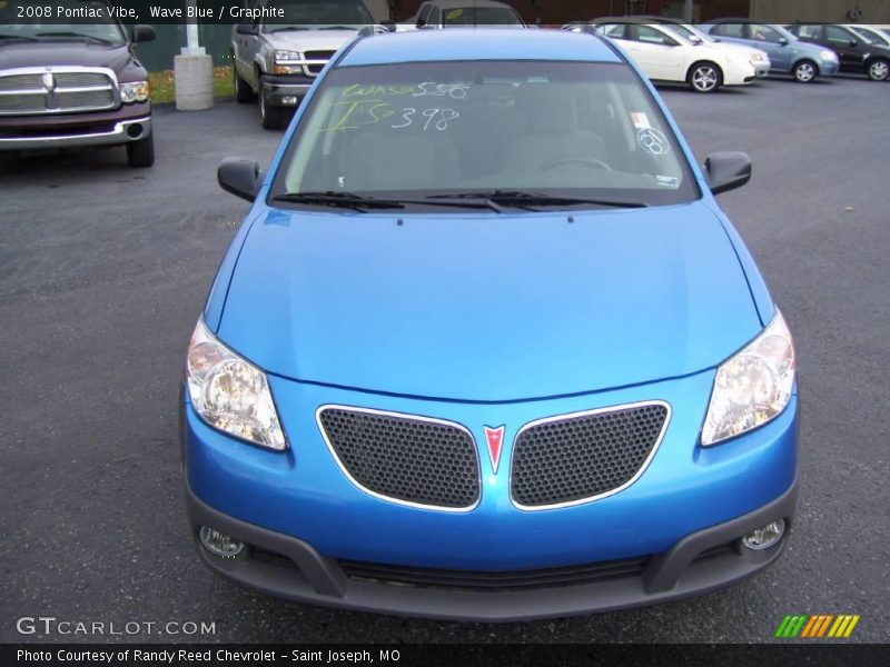 Wave Blue / Graphite 2008 Pontiac Vibe