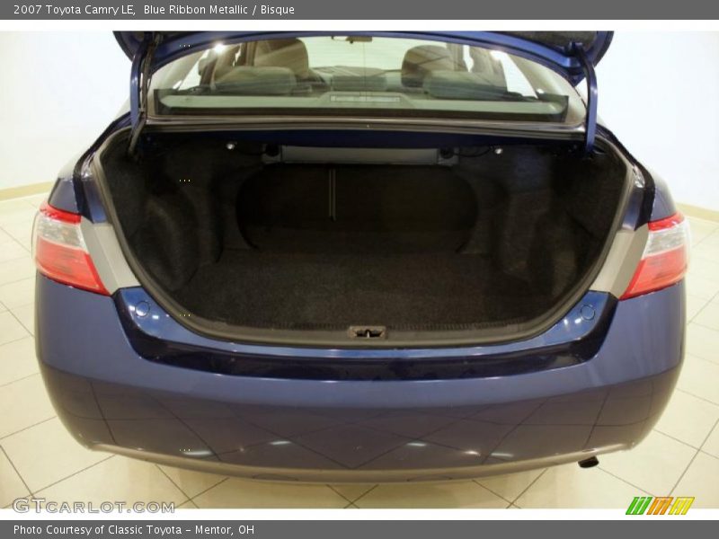 Blue Ribbon Metallic / Bisque 2007 Toyota Camry LE