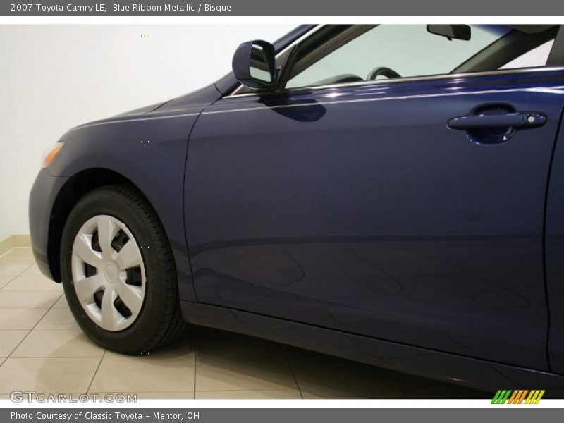Blue Ribbon Metallic / Bisque 2007 Toyota Camry LE