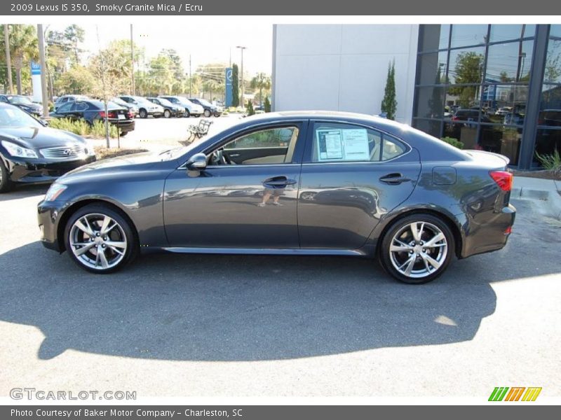 Smoky Granite Mica / Ecru 2009 Lexus IS 350