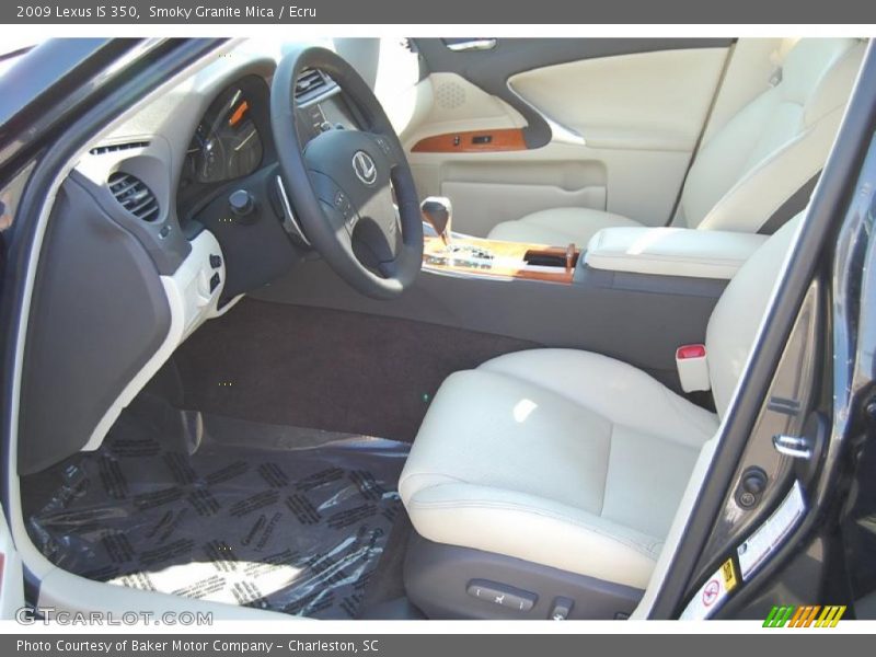 Smoky Granite Mica / Ecru 2009 Lexus IS 350