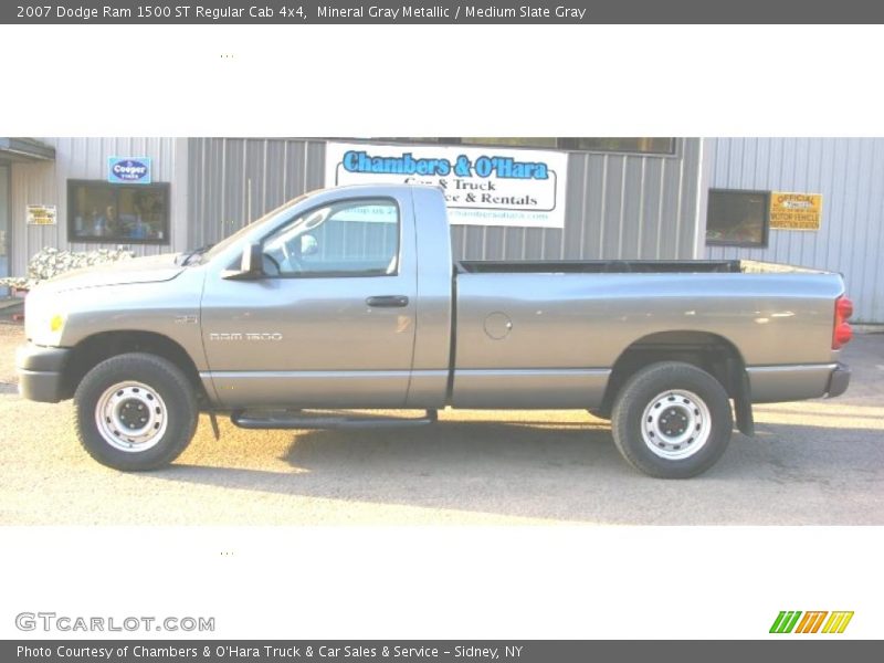Mineral Gray Metallic / Medium Slate Gray 2007 Dodge Ram 1500 ST Regular Cab 4x4