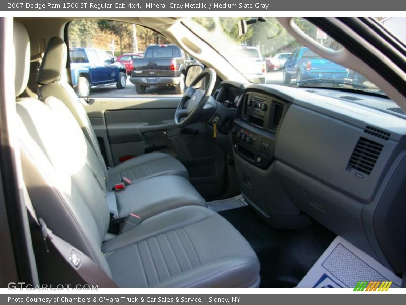 Mineral Gray Metallic / Medium Slate Gray 2007 Dodge Ram 1500 ST Regular Cab 4x4