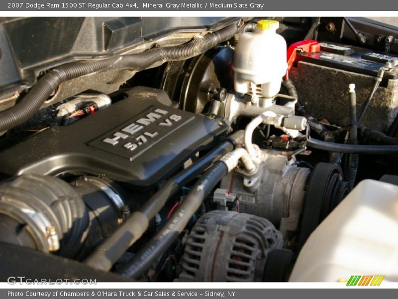 Mineral Gray Metallic / Medium Slate Gray 2007 Dodge Ram 1500 ST Regular Cab 4x4