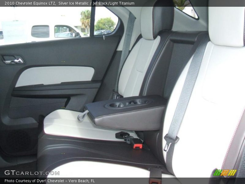 Silver Ice Metallic / Jet Black/Light Titanium 2010 Chevrolet Equinox LTZ