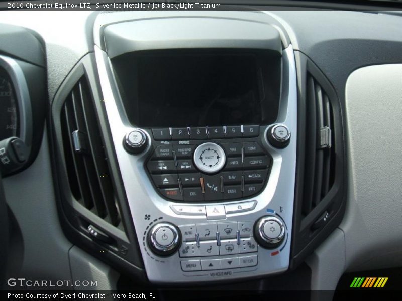 Silver Ice Metallic / Jet Black/Light Titanium 2010 Chevrolet Equinox LTZ