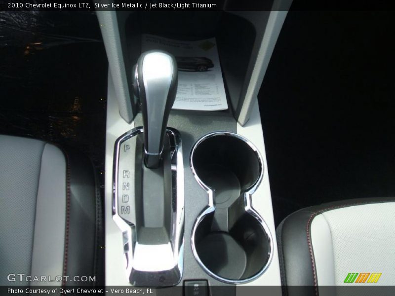 Silver Ice Metallic / Jet Black/Light Titanium 2010 Chevrolet Equinox LTZ
