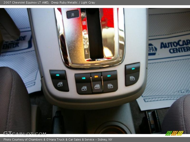 Deep Ruby Metallic / Light Gray 2007 Chevrolet Equinox LT AWD