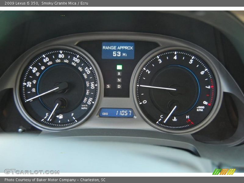 Smoky Granite Mica / Ecru 2009 Lexus IS 350