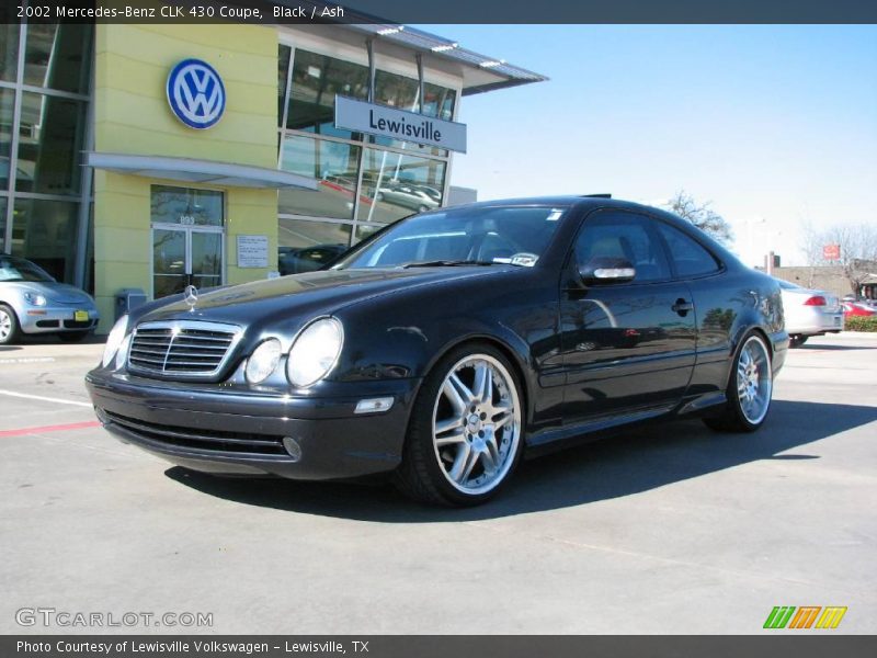 Black / Ash 2002 Mercedes-Benz CLK 430 Coupe