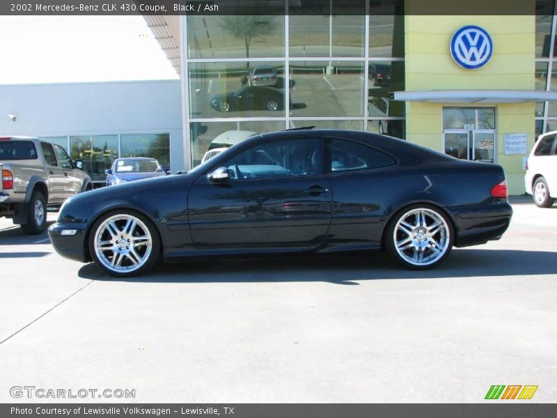 Black / Ash 2002 Mercedes-Benz CLK 430 Coupe