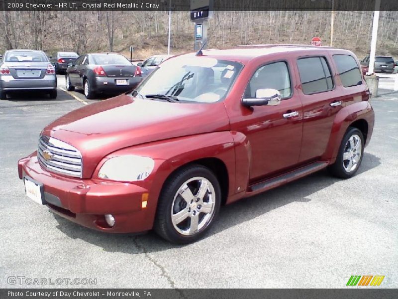 Crystal Red Metallic / Gray 2009 Chevrolet HHR LT