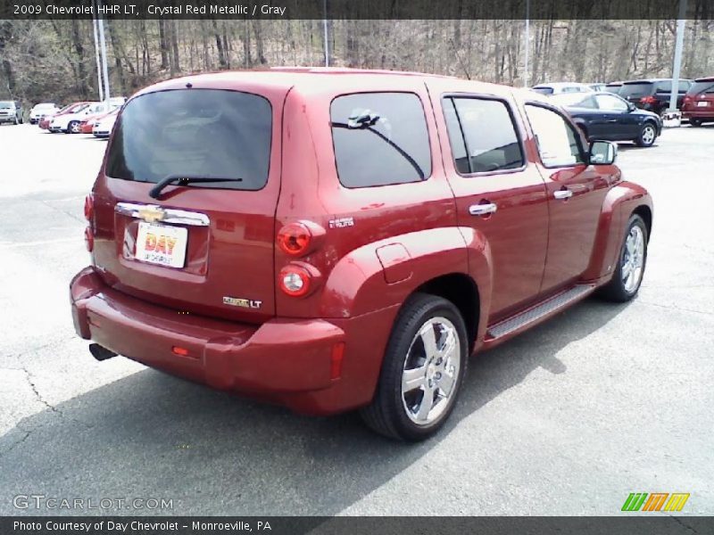 Crystal Red Metallic / Gray 2009 Chevrolet HHR LT