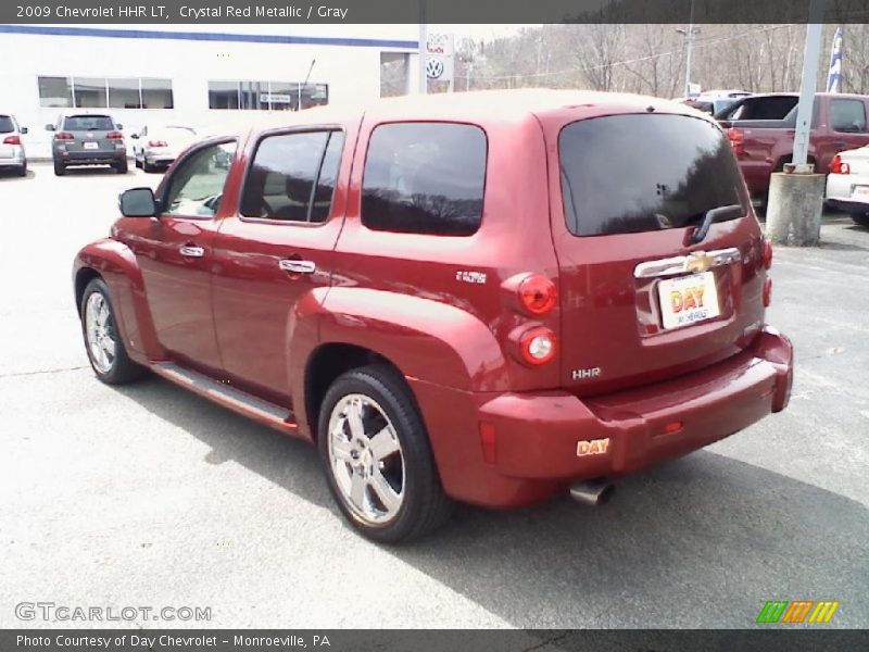 Crystal Red Metallic / Gray 2009 Chevrolet HHR LT