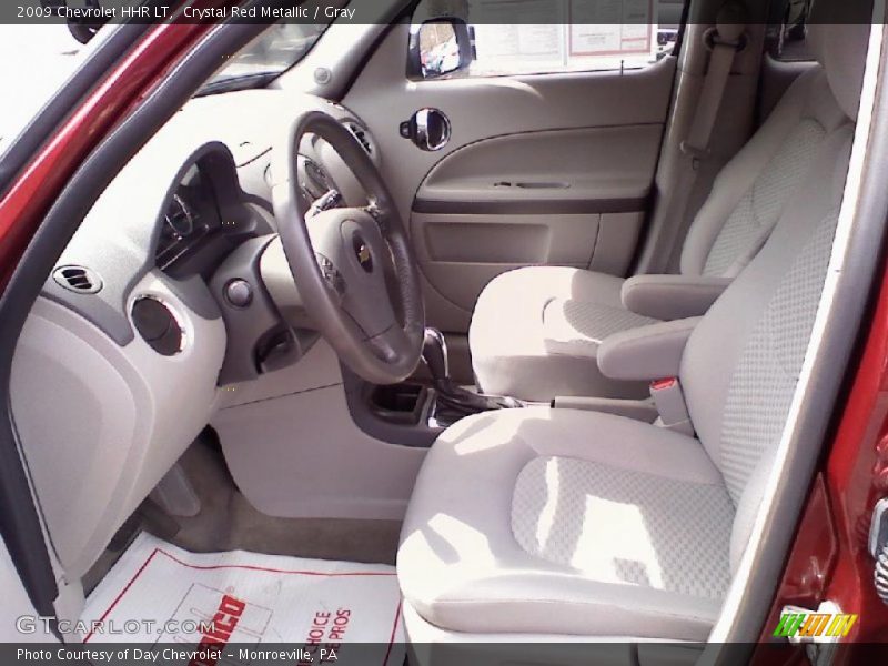 Crystal Red Metallic / Gray 2009 Chevrolet HHR LT