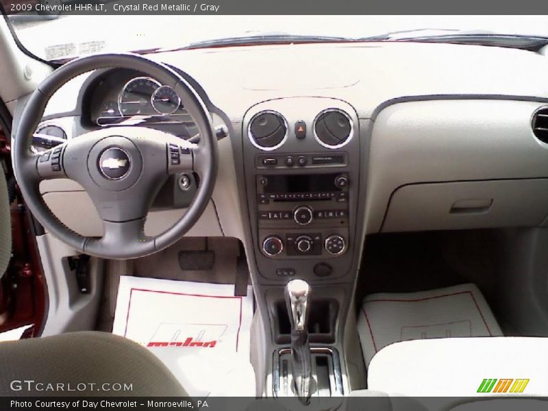 Crystal Red Metallic / Gray 2009 Chevrolet HHR LT