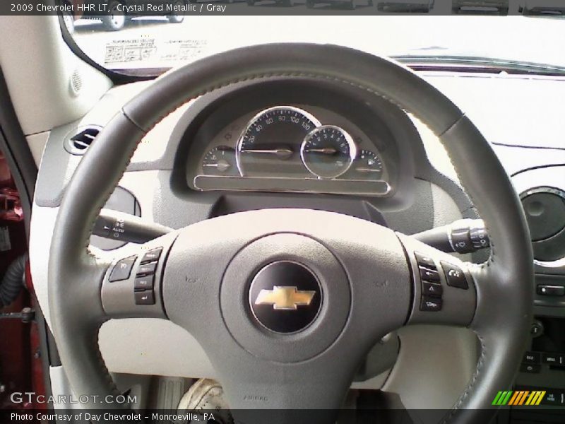 Crystal Red Metallic / Gray 2009 Chevrolet HHR LT
