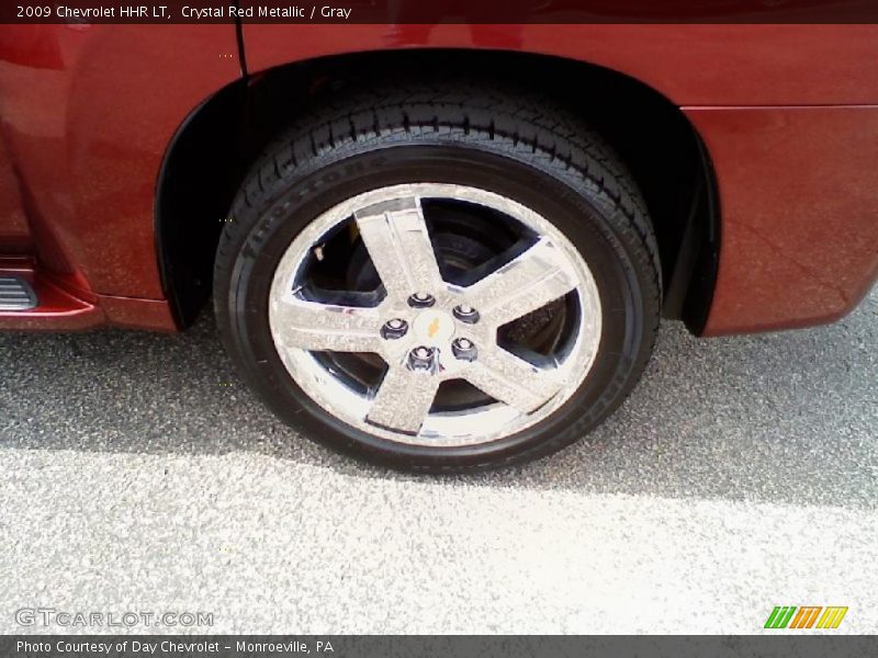 Crystal Red Metallic / Gray 2009 Chevrolet HHR LT