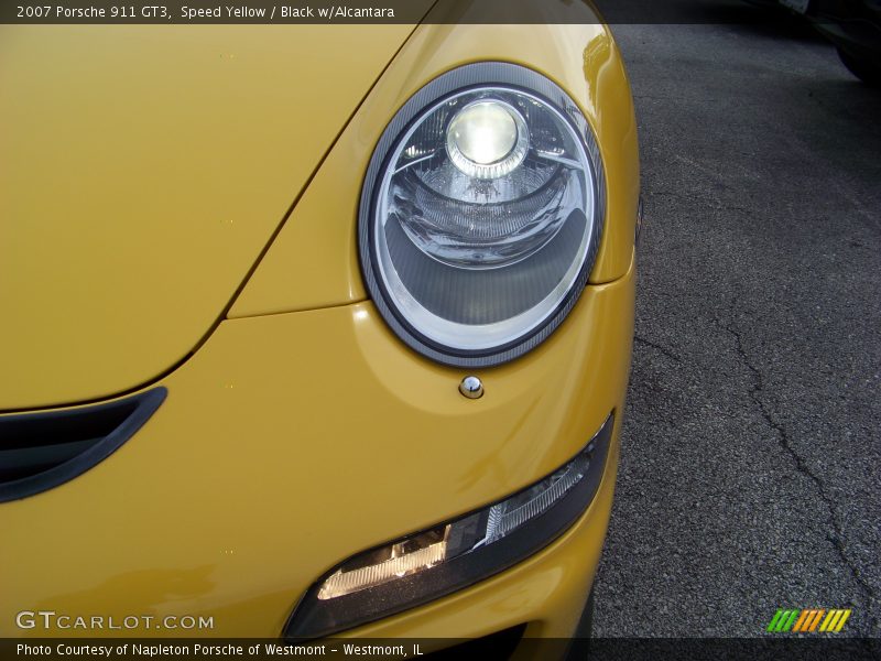 Speed Yellow / Black w/Alcantara 2007 Porsche 911 GT3