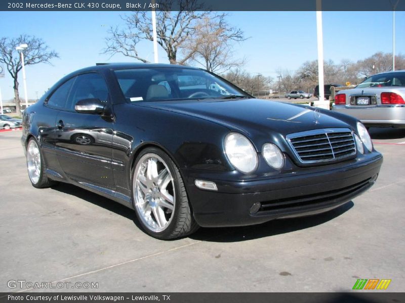 Black / Ash 2002 Mercedes-Benz CLK 430 Coupe