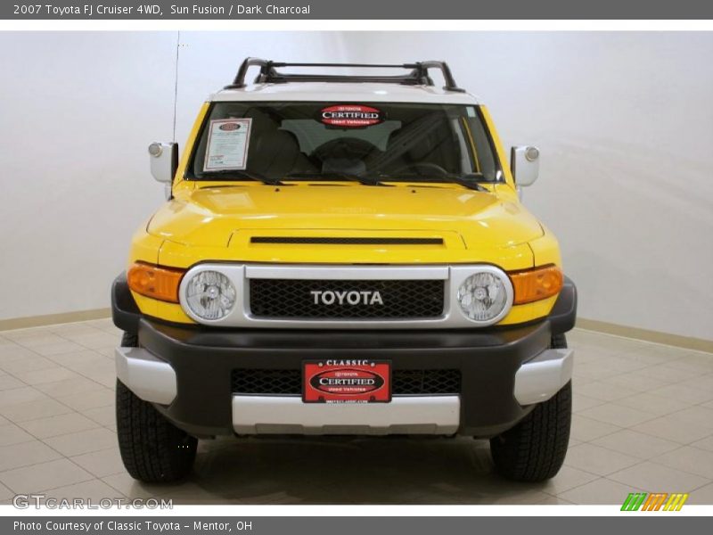 Sun Fusion / Dark Charcoal 2007 Toyota FJ Cruiser 4WD